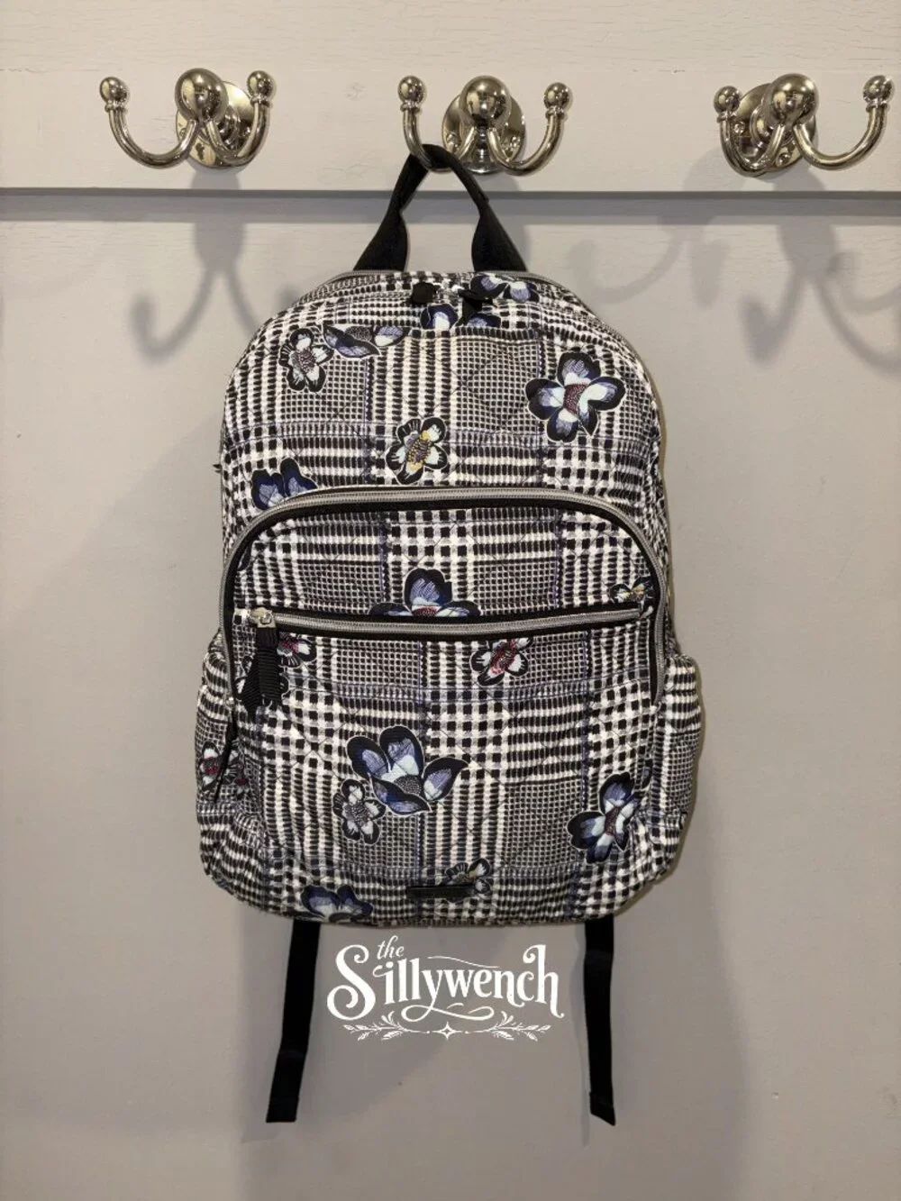 Vera Bradley Bedford Plaid Campus Backpack in Performance Twill